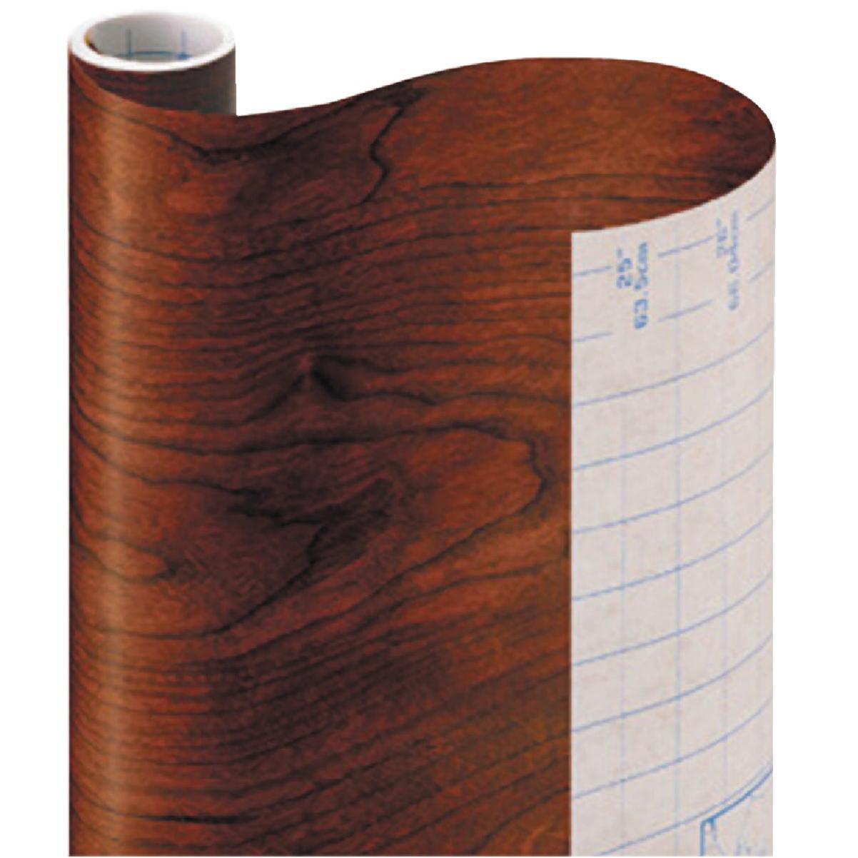 Con-Tact Creative Covering 18 In. x 9 Ft. Cherry Woodgrain Self-Adhesive Shelf Liner