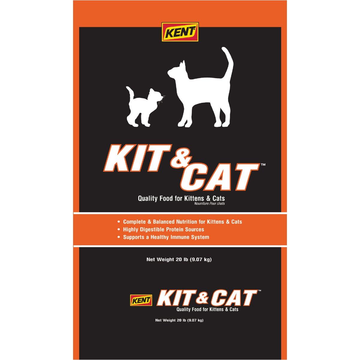 Kent Kit & Cat 20 Lb. All Ages Dry Cat Food