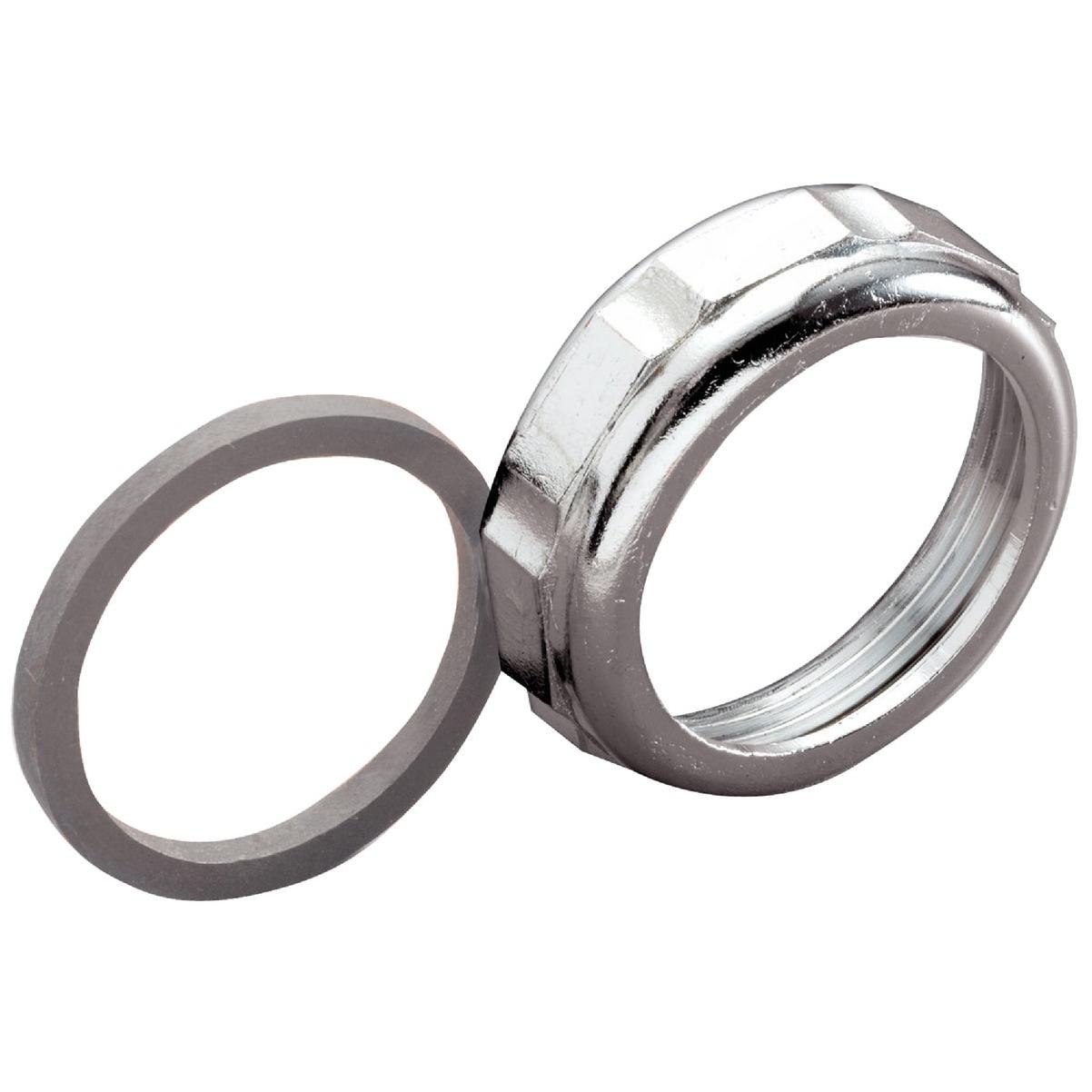 Do it Best 1-1/2 In. x 1-1/2 In. Die-Cast Slip Joint Nut and Washer