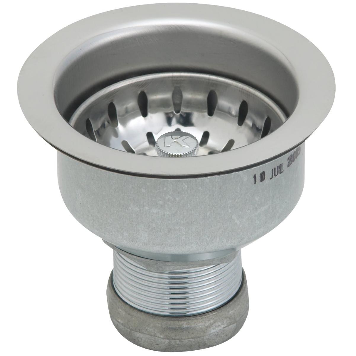 Do it Best 3-1/2 In. Stainless Steel Long Shank Basket Strainer Assembly