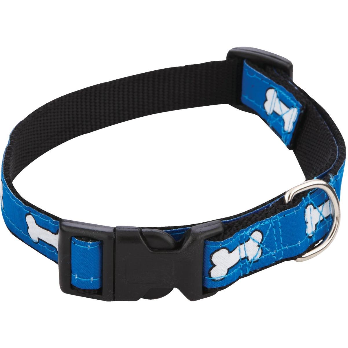 Lupine 3/4 In. Woven Pattern Dapper Dog 13 to 22 In. Adjustable Collar