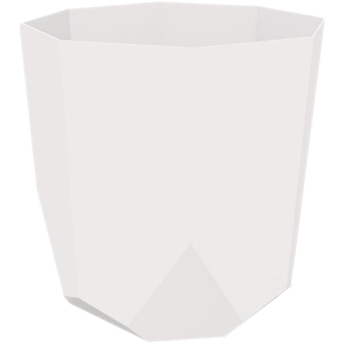 Bloem Tuxton 10 In. Plastic Casper White Planter