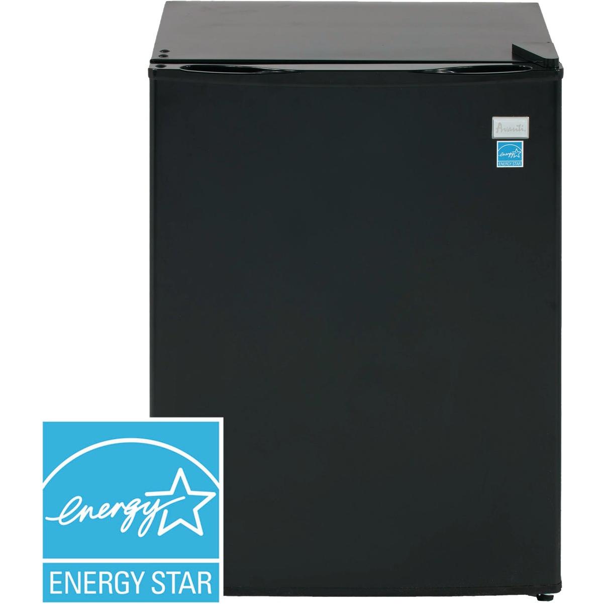 Avanti 2.4 Cu. Ft. Black MidSize Refrigerator Sheraton Mall