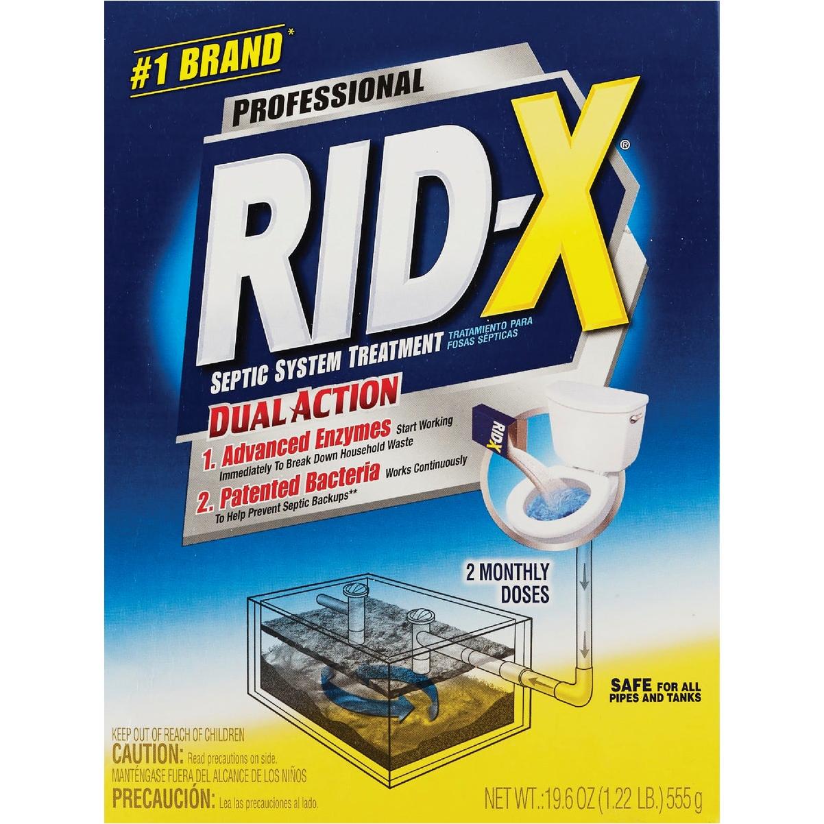 Rid-X Professional 19.6 Oz. Septic Tank Treatment (2-Pack)