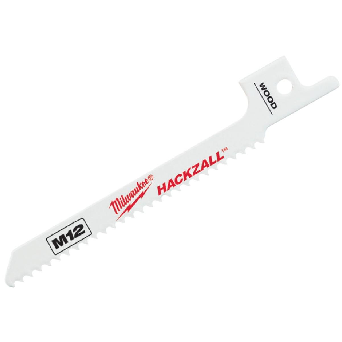 Milwaukee HACKZALL 3-1/2 In. 8 TPI Nail-Embedded Wood Reciprocating Saw Blade (5-Pack)