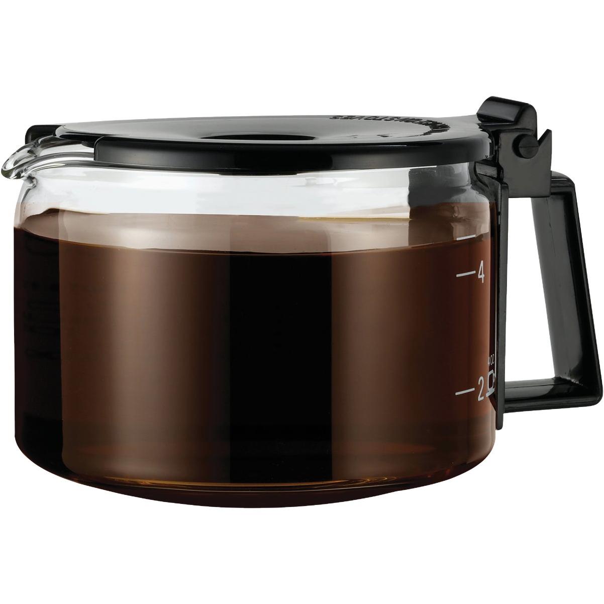 Medelco Cafe Brew 5 Cup Black Coffee Carafe