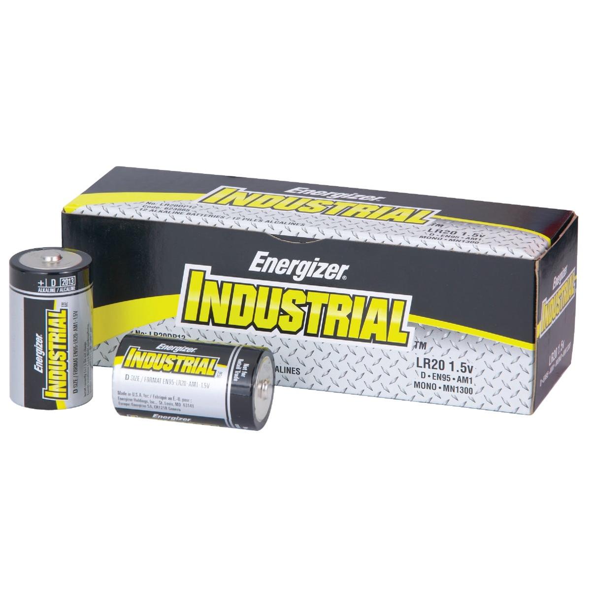 Energizer Industrial D Alkaline Battery