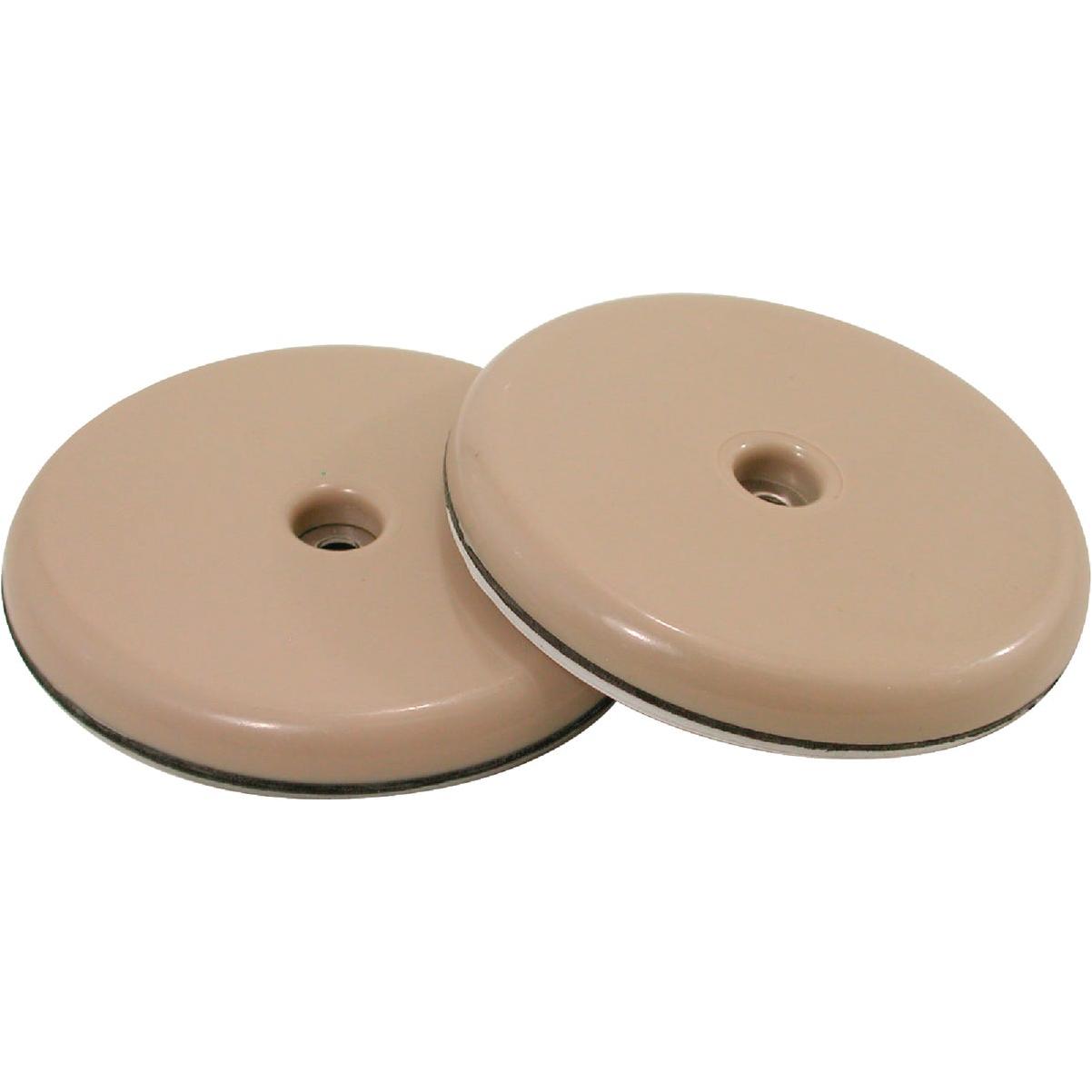 Do it 2-3/4 In. Round Adhesive or Screw on Furniture Glide (4-Pack)