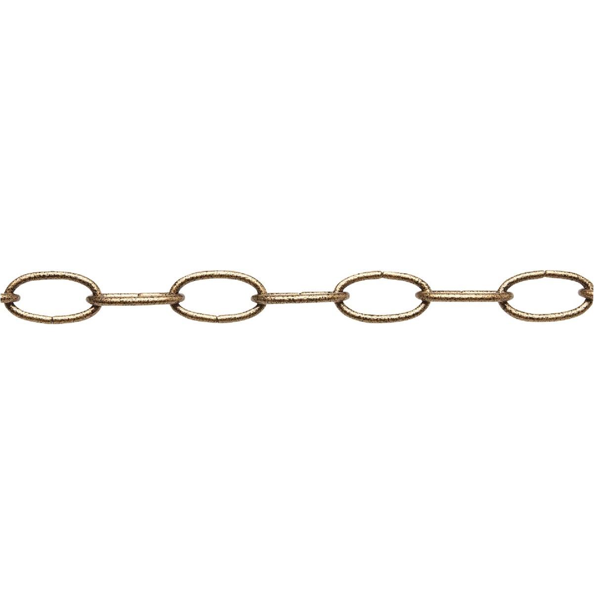 Campbell #10 40 Ft. Antique Copper Finished Metal Craft Chain