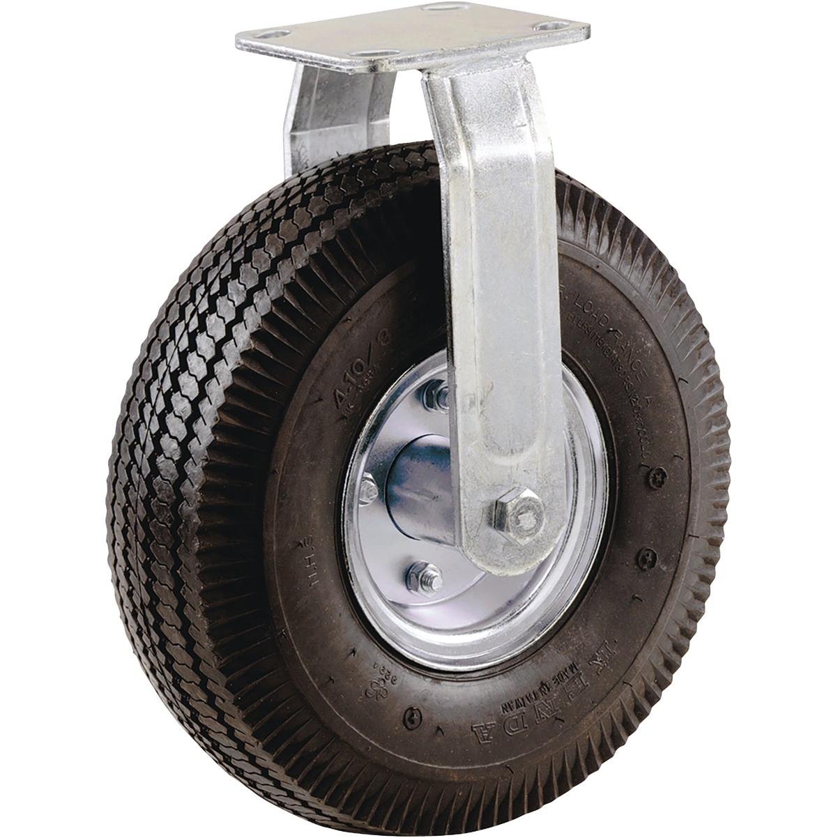 Shepherd Hardware 8 In. Pneumatic Rigid Plate Caster