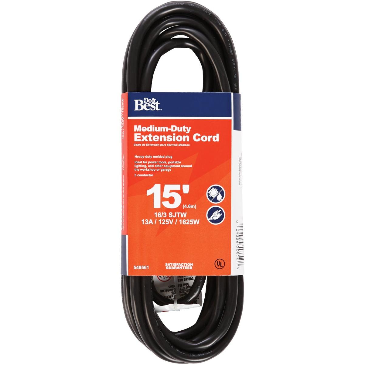 Master Electrician 15 Ft. 16/3 Abrasion Resistant Extension Cord