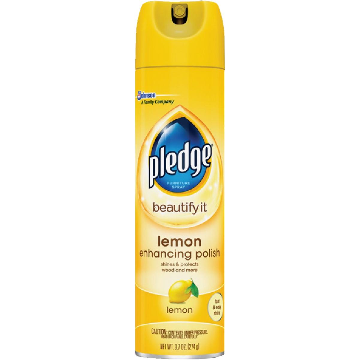 Pledge 9.7 Oz. Lemon Furniture Polish