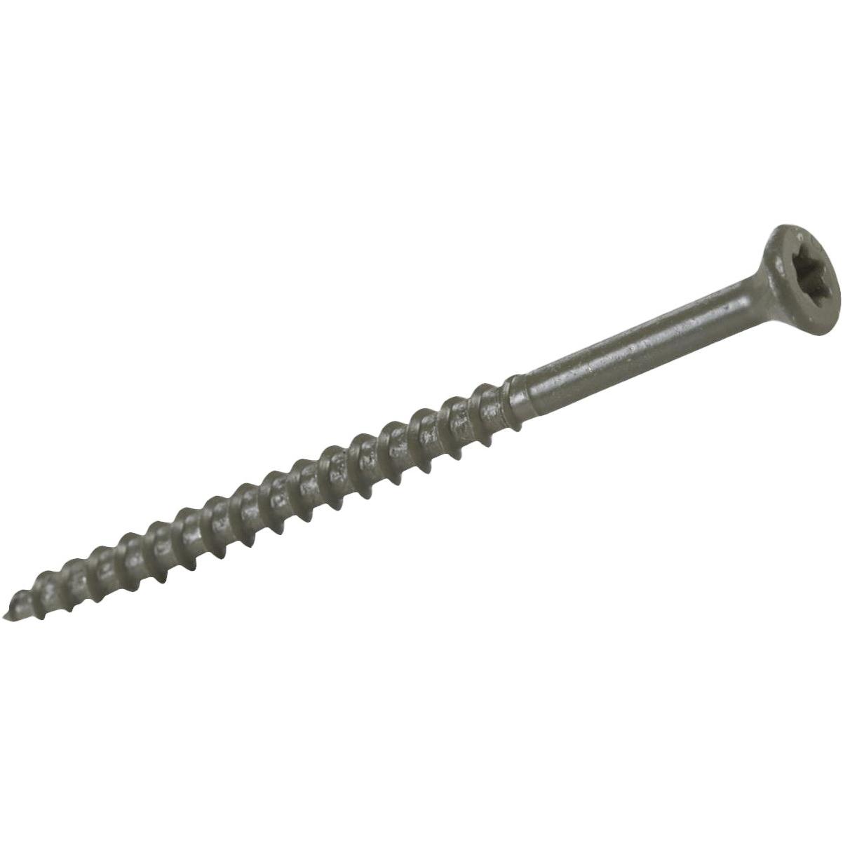 Do it Best PrimeGuard Plus #8 x 1-1/4 In. Star Drive Green Wood Deck Screw (1 Lb.)