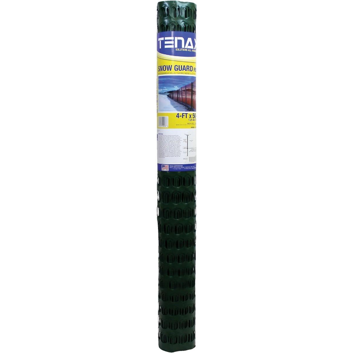 Tenax Snow Guard 4 ft. H X 50 ft. L Polyethylene Snow Fence Green Tenax Snow Guard 4 ft. H X 50 ft. L Polyethylene Snow Fence Green
