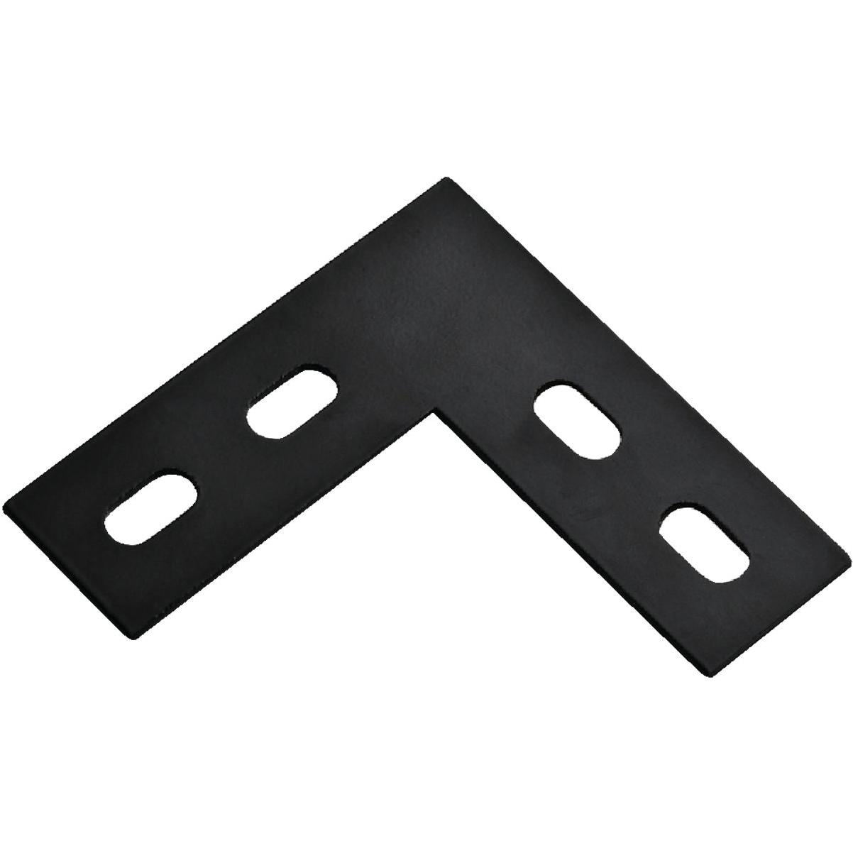 National Hardware 4.5 In. x 1.5 In. x 1/8 In. Corner Plate