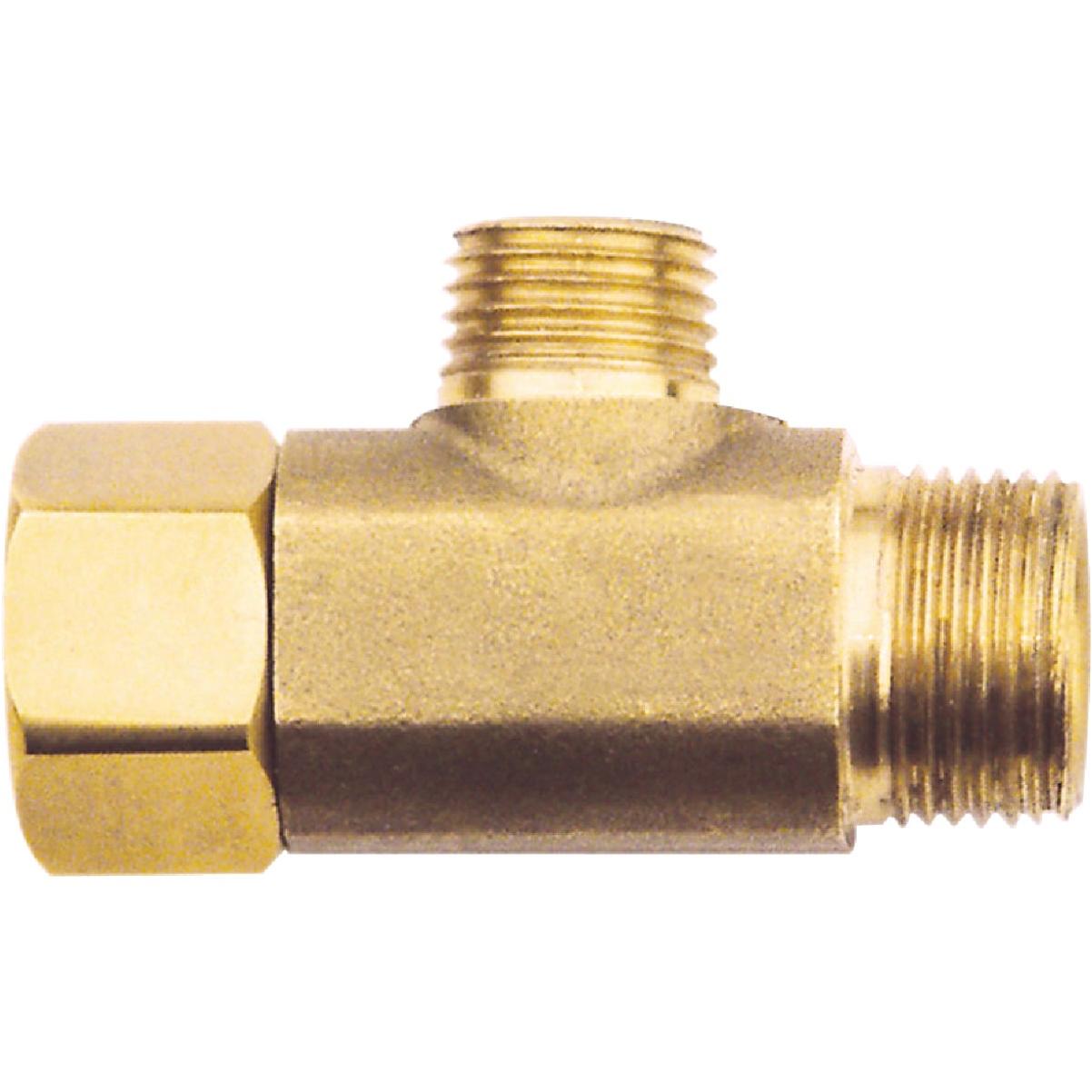 Do it Best 3/8 In. OD Fem x 3/8 In. OD x 1/4 In. OD Brass Extender Tee