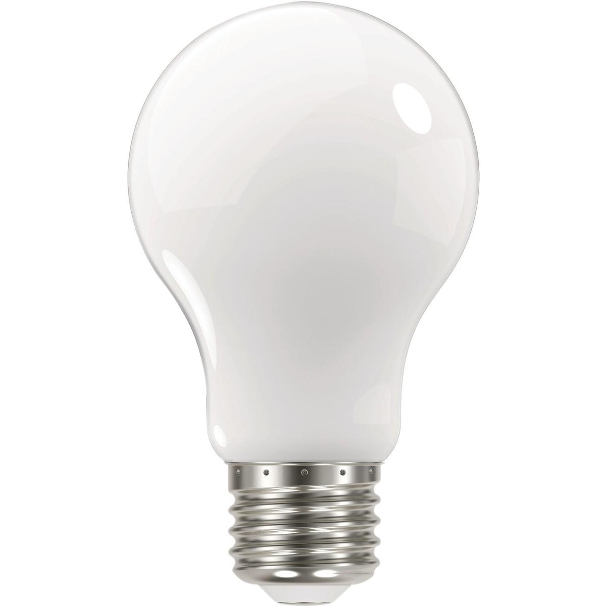 Satco Nuvo 75W Equivalent Warm White A19 Medium Frosted LED Light Bulb