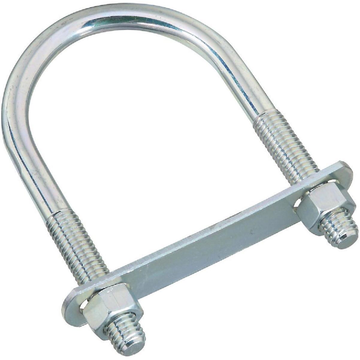 National Hardware 1/2 In. x 3 In. x 5-1/2 In. Zinc Round U Bolt