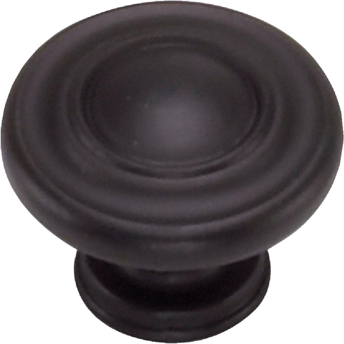 Laurey Nantucket Round 1-3/8 In. Dia. Oil Rubbed Bronze Cabinet Knob