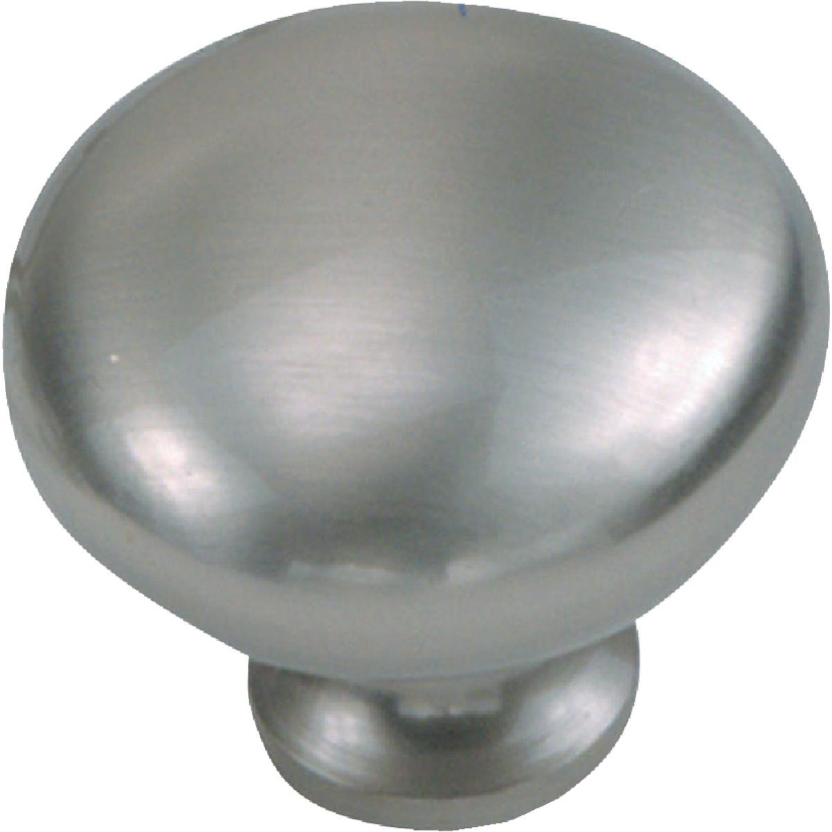 Laurey Richmond Round 1-1/8 In. Dia. Satin Pewter Cabinet Knob