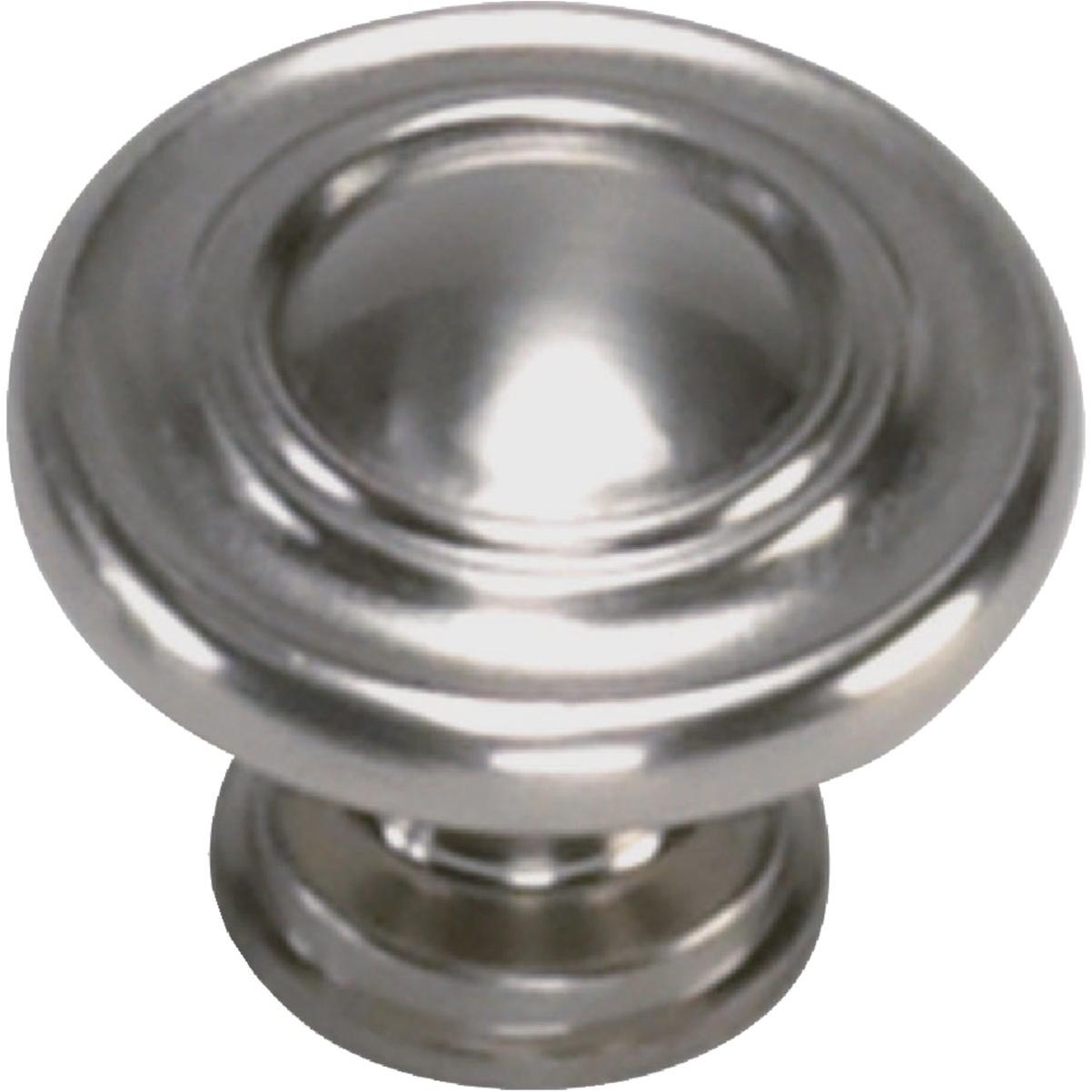 Laurey Nantucket 1-3/8 In. Dia. Satin Pewter Round Cabinet Knob