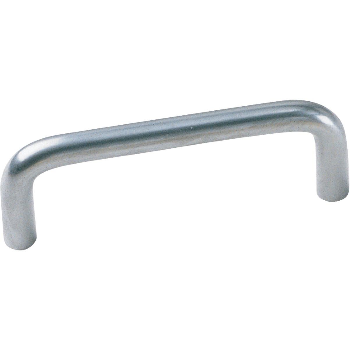 Laurey Tech 3 In. Center-To-Center Satin Chrome Contemporary Cabinet Pull