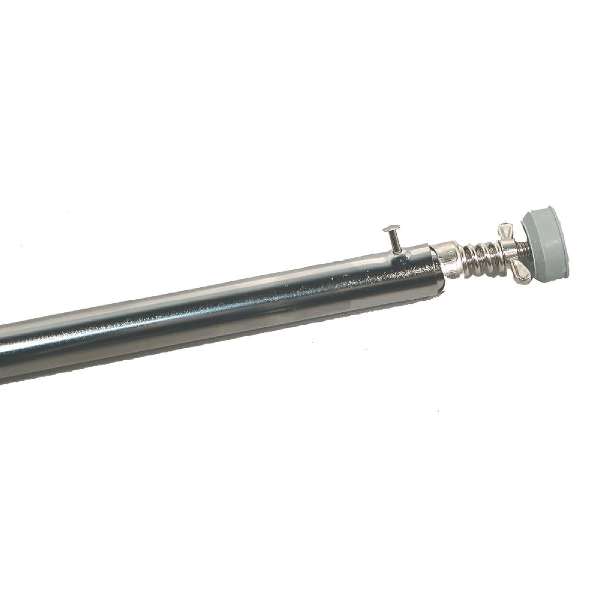 John Sterling 34 In. To 63 In. 1 In. Chrome Lock Pin Tension Rod