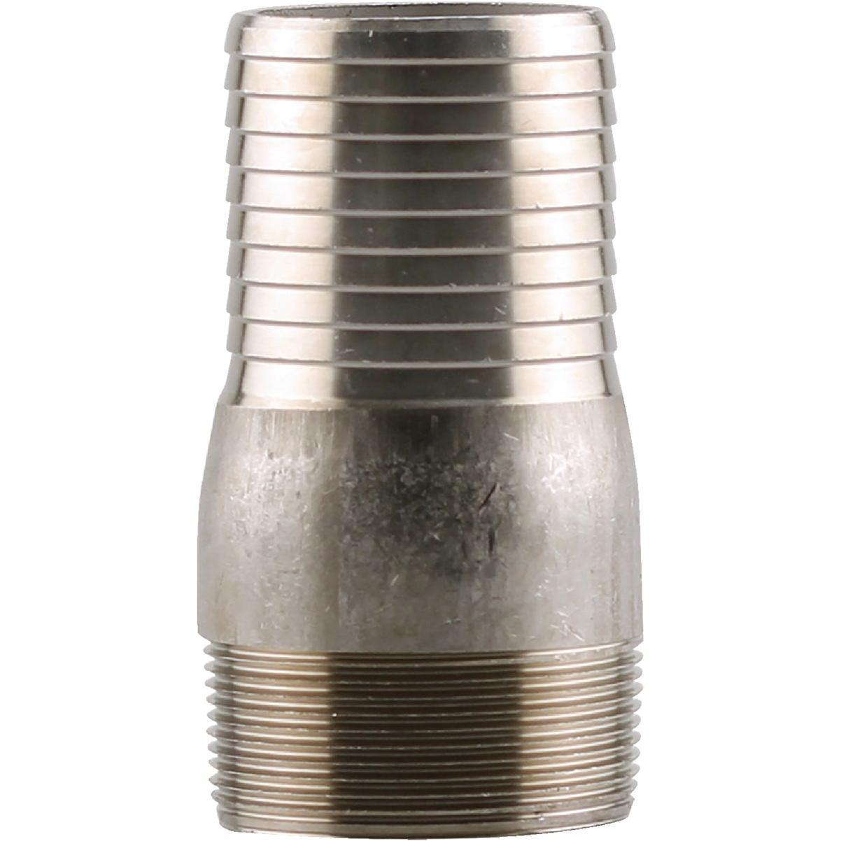 PLUMB-EEZE 3/4 In. MPT Stainless Steel Insert Adapter