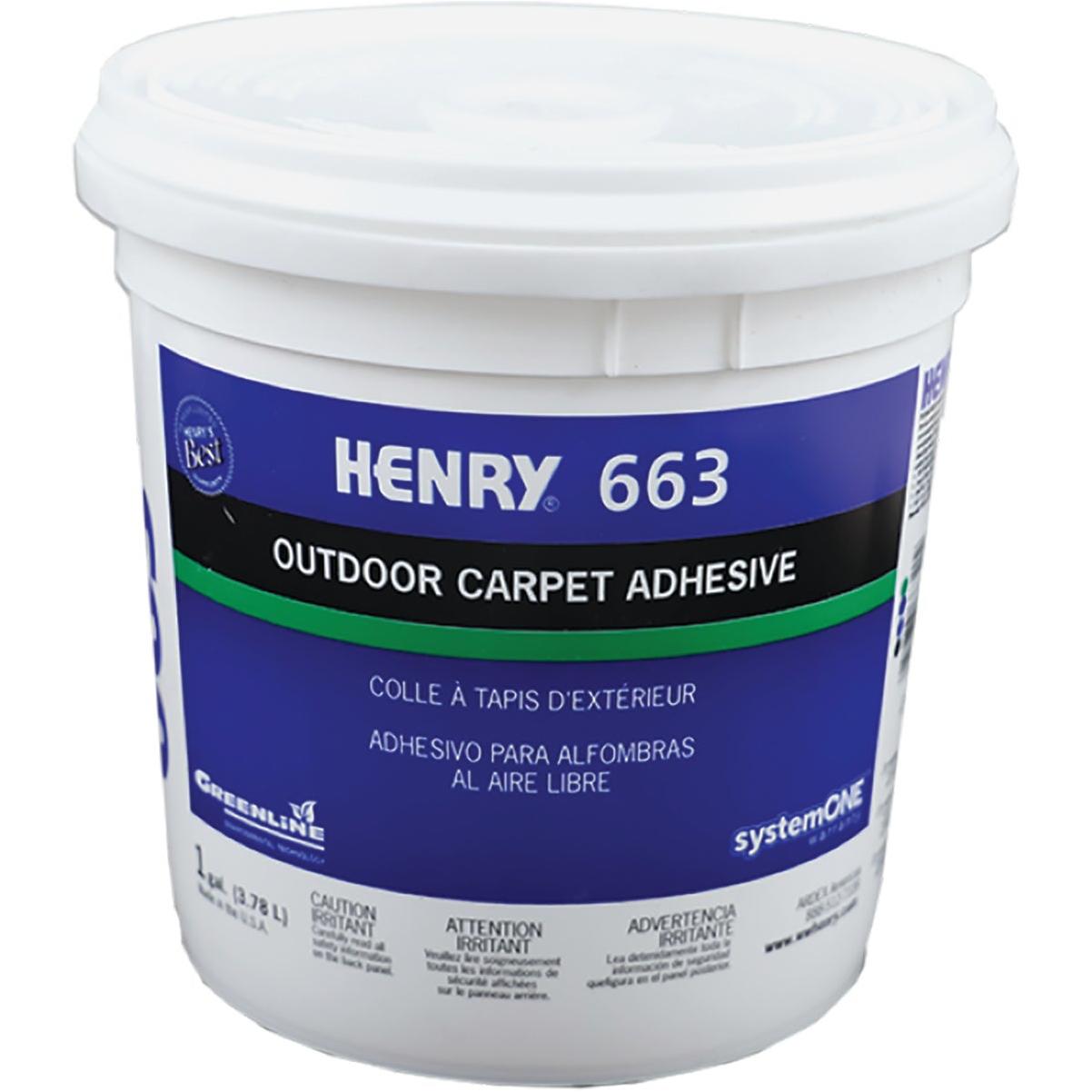 Henry Premium Outdoor Carpet Adhesive, 1 Gal.