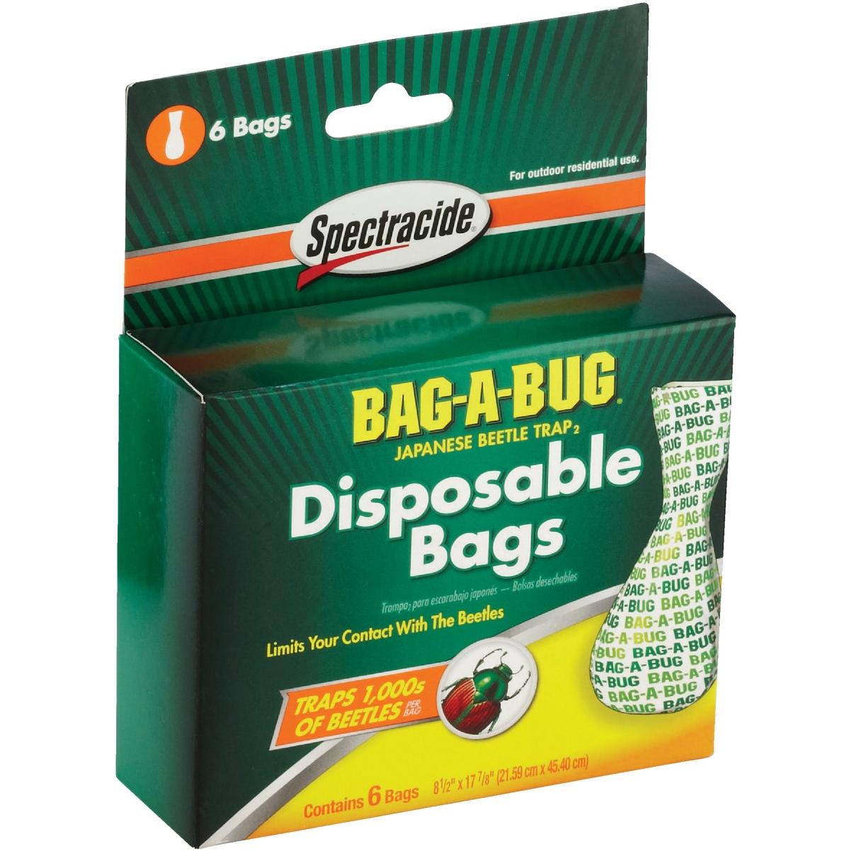 Spectracide Bag-A-Bug Plastic Japanese Beetle Trap Replacement Bag (6-Pack)