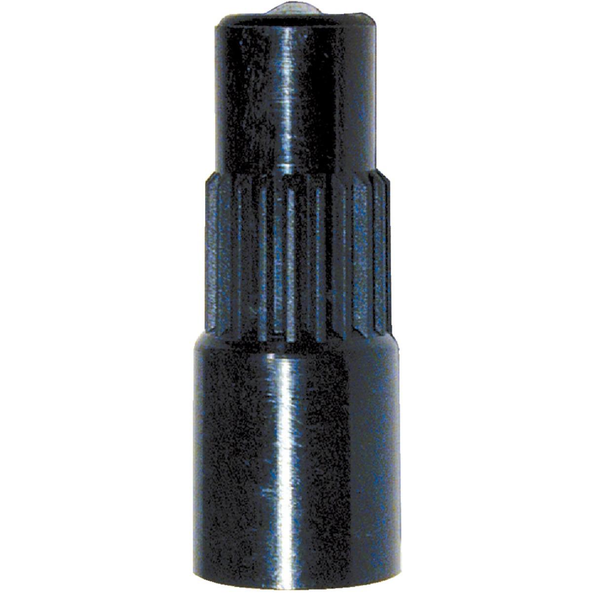 Tru-Flate 1-1/4 In. Black Nylon Tire Extension Valve