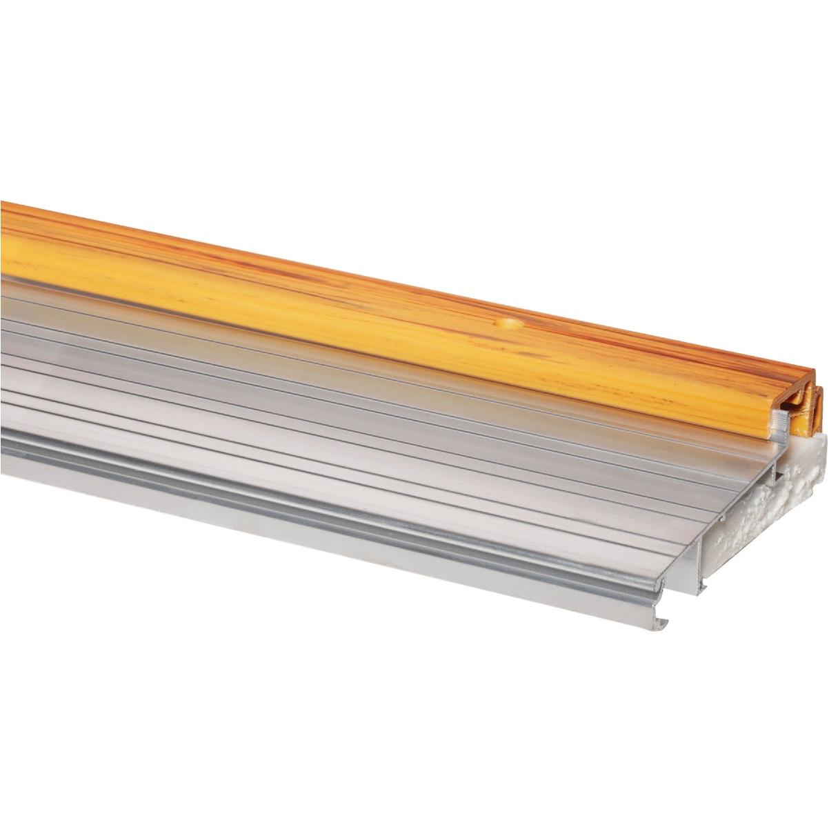 M-D Building Products 4-9/16 In. x 1-3/8 In. x 36 In. Silver Adjustable Aluminum Thermal Break Threshold