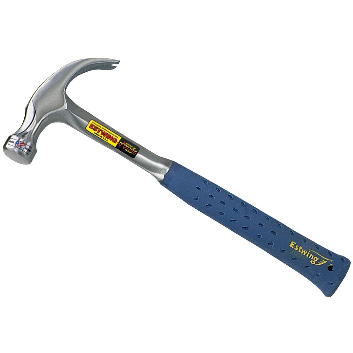 Estwing 16 Oz. Smooth-Face Curved Claw Hammer with Nylon-Covered Steel Handle