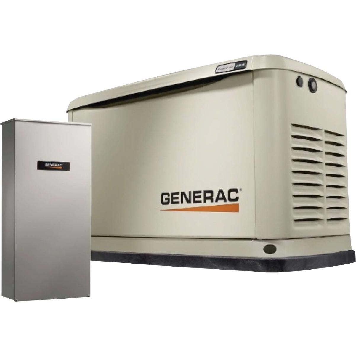 Generac Guardian WiFi 21,000W Natural Gas/24,000W LP Home Standby Generator with 200A Automatic Transfer Switch