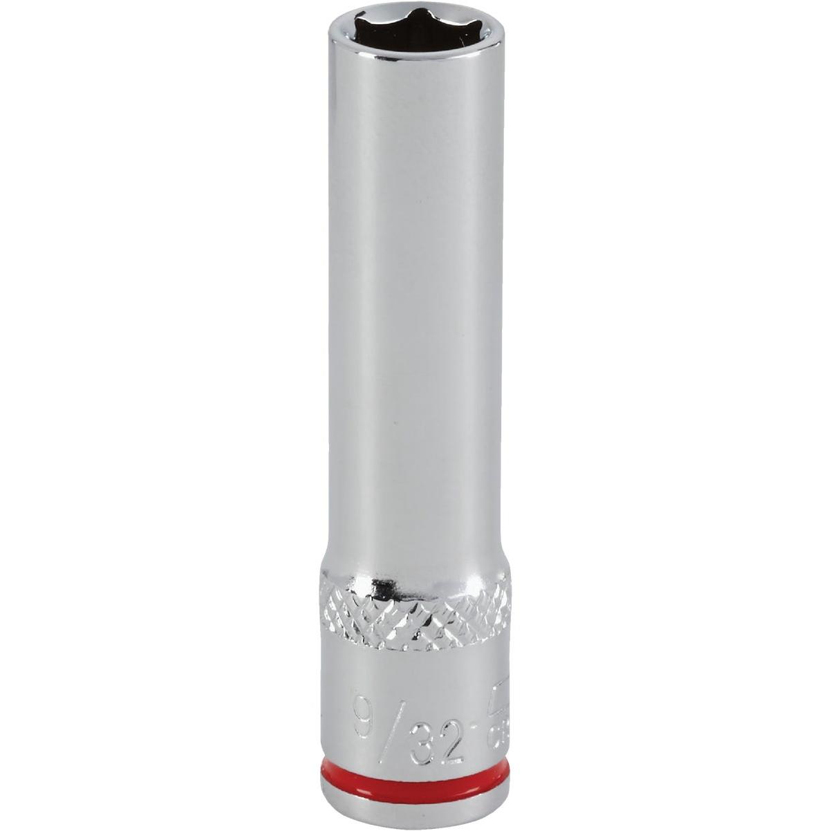 Channellock 1/4 In. Drive 9/32 In. 6-Point Deep Standard Socket