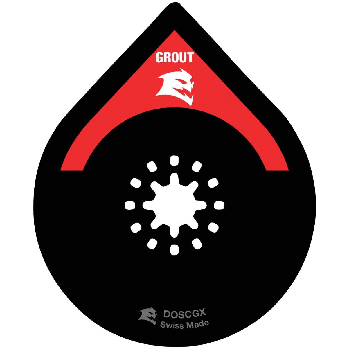 Diablo Starlock 2-3/4 In.  Carbide Grit Oscillating Blade for Grout and Mortar