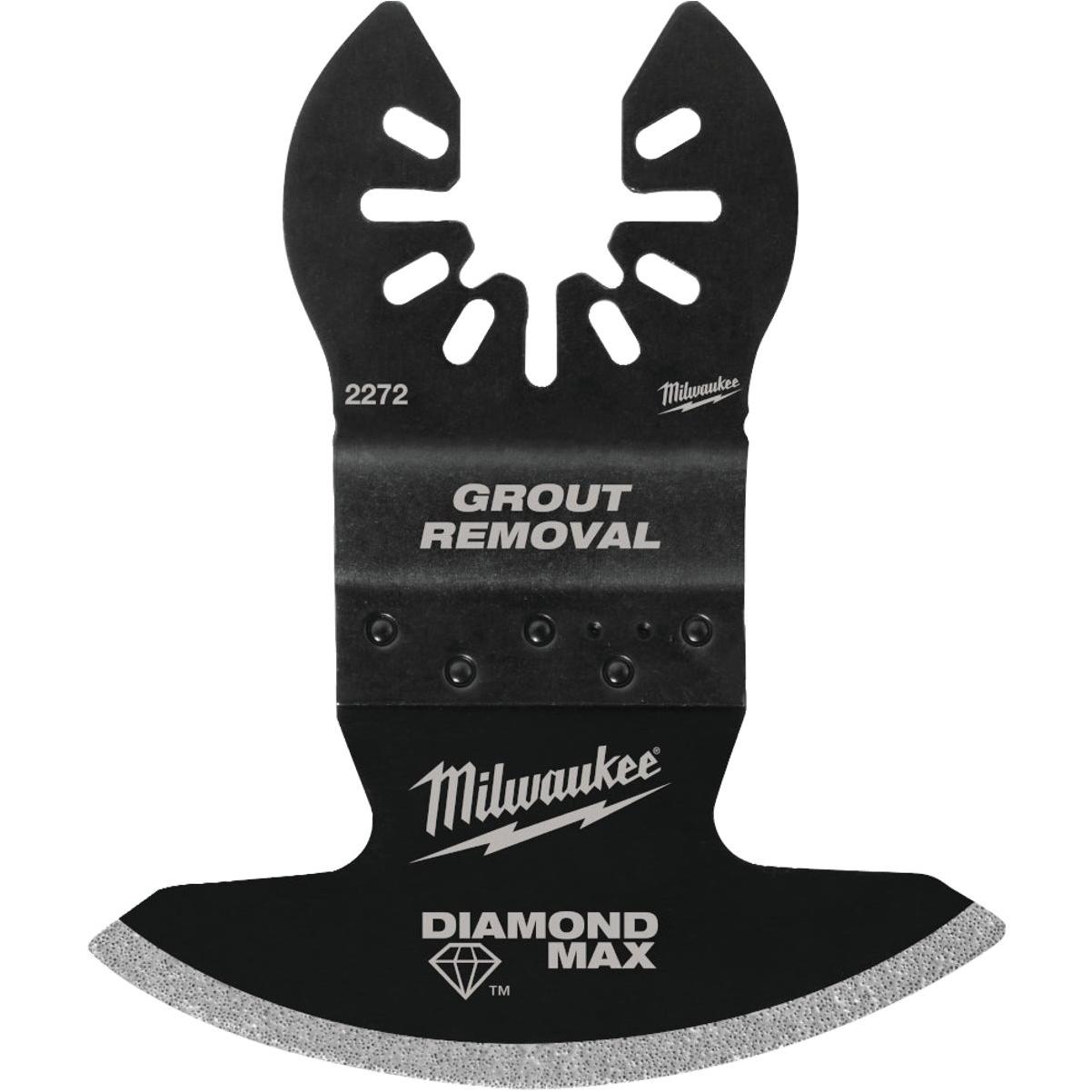 Milwaukee OPEN-LOK DIAMOND MAX Diamond Grit Grout Removal Oscillating Blade