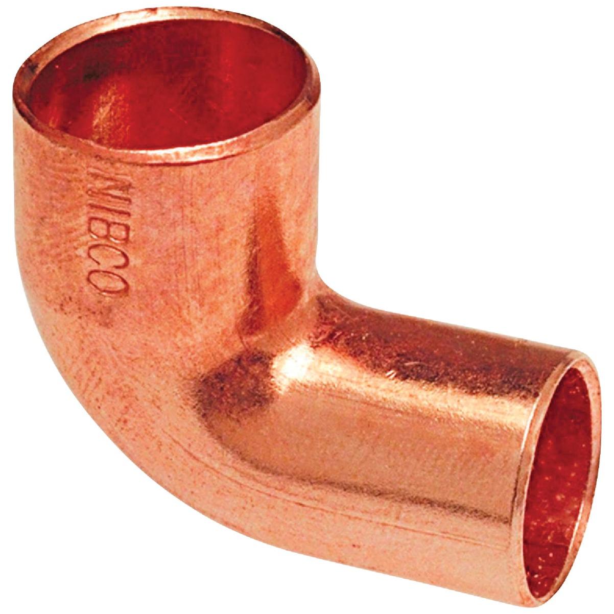 NIBCO 1-1/4 In. 90 Deg. Close Ruff Copper Street Elbow (1/4 Bend)
