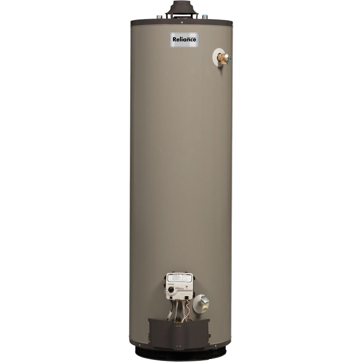 Reliance 40 Gal. Tall 9 Year 40,000 BTU Self-Cleaning Natural Gas Water Heater