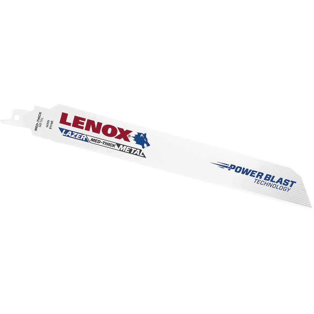Lenox METALWOLF WAVE EDGE 9 In. 14 TPI Medium Metal Reciprocating Saw Blade (2-Pack)