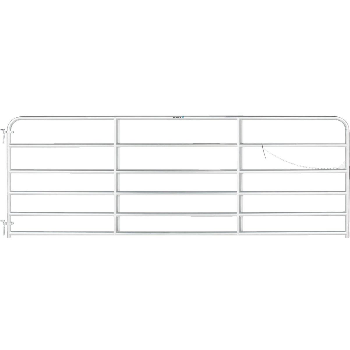 Tarter 50 In. H. x 12 Ft. L. x 1-3/4 In. Tube Diameter Galvanized Tube Gate