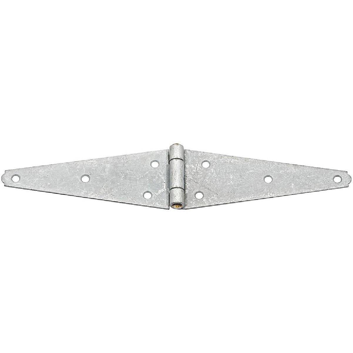 National Hardware 3-1/8 In. x 8 In. Galvanized Heavy-Duty Strap Hinge