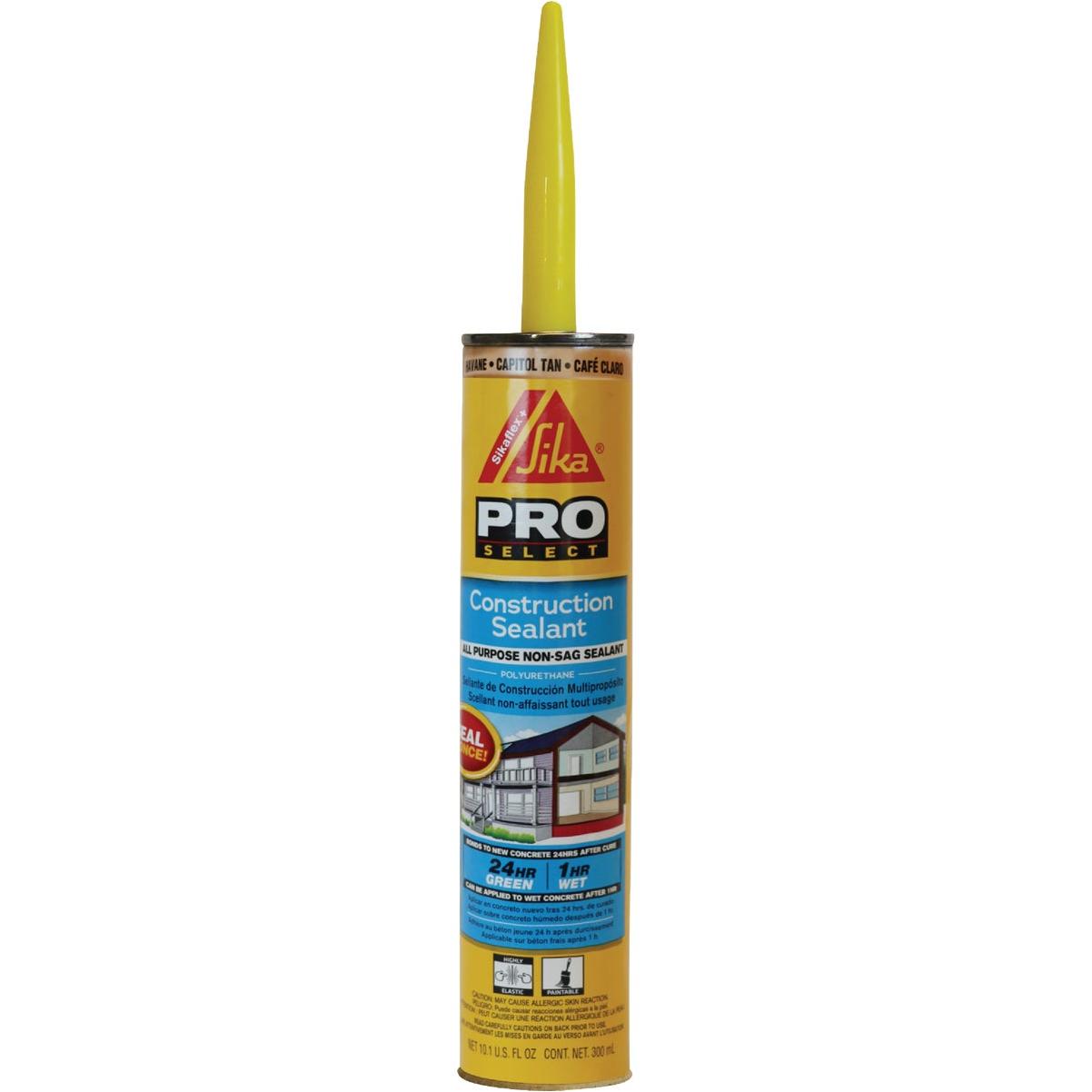 SikaFlex 10.1 Oz. Pro Select Construction Polyurethane Sealant, Tan
