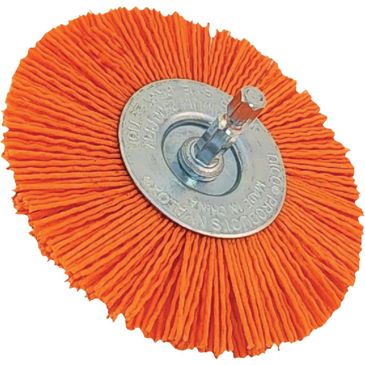 Dico Nyalox 4 In. Orange med Drill- Brush