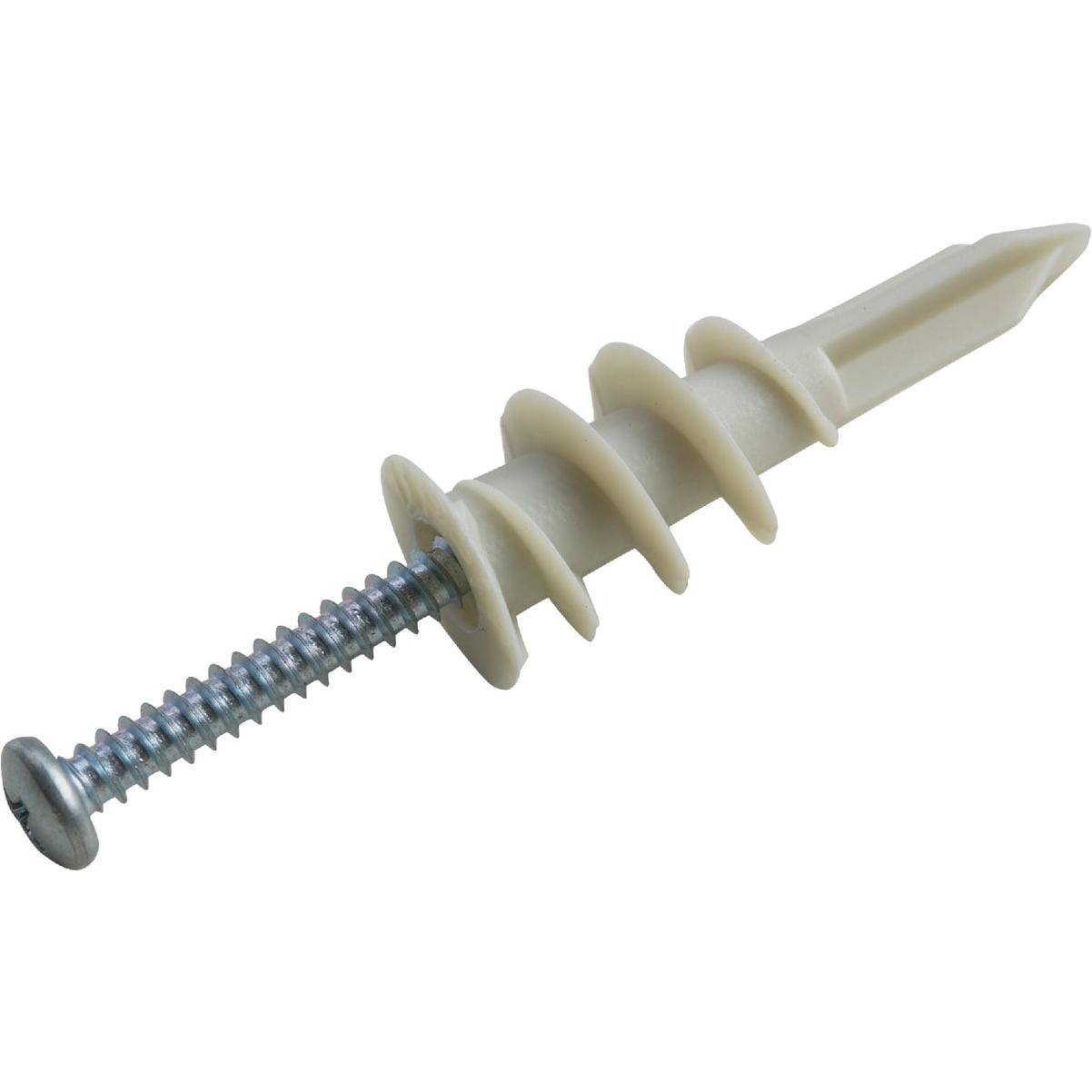 Hillman #8 Nylon Wallboard Self-Drilling Anchor with Screws
