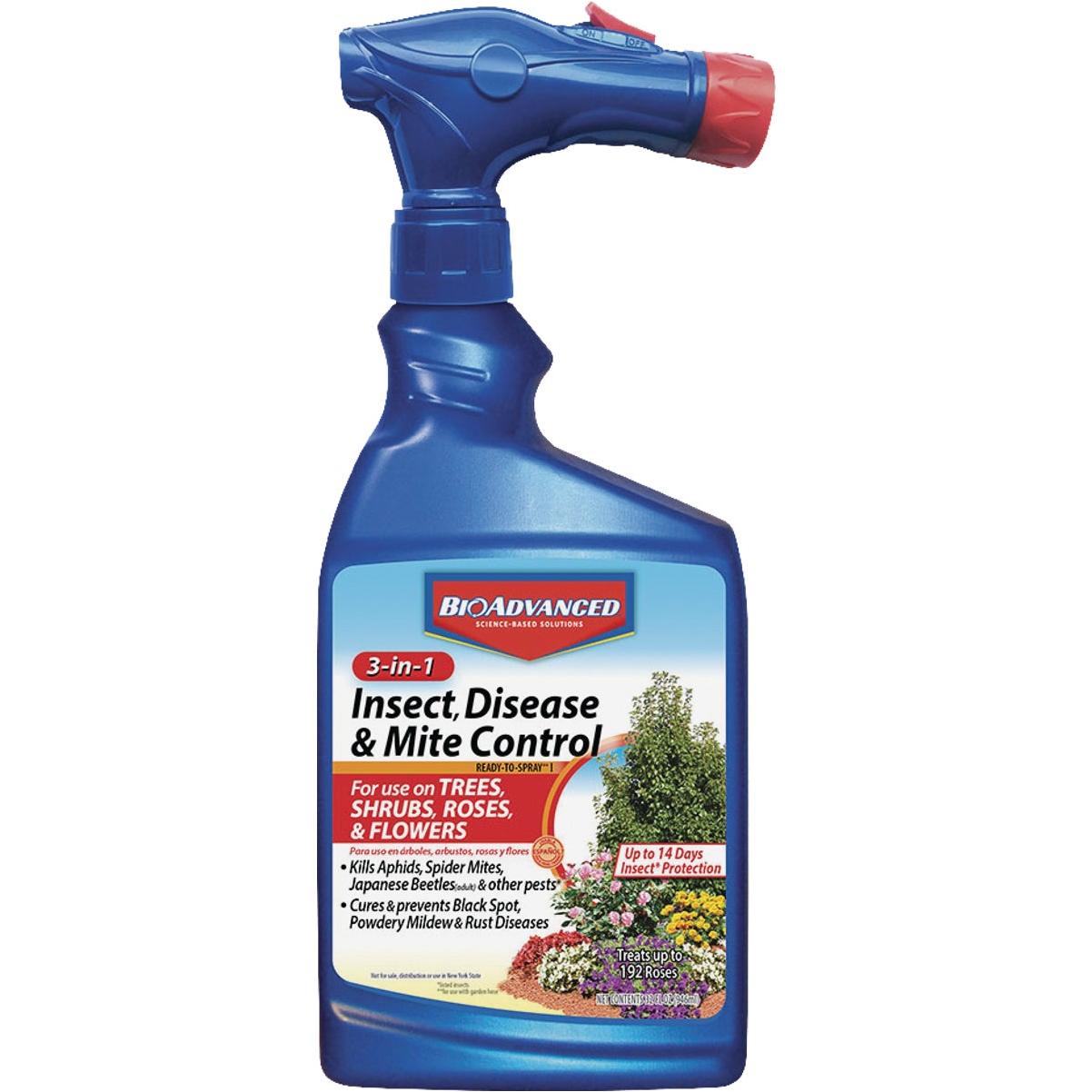 BioAdvanced 3-In-1 32 Oz. Ready To Spray Hose End Insect & Disease Killer