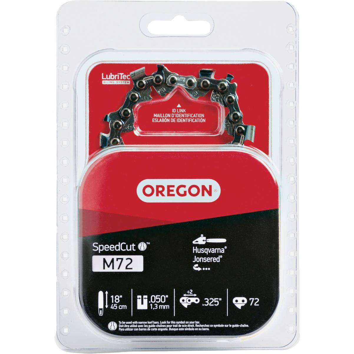 Oregon SpeedCut 18 In. 72-Link Chainsaw Chain