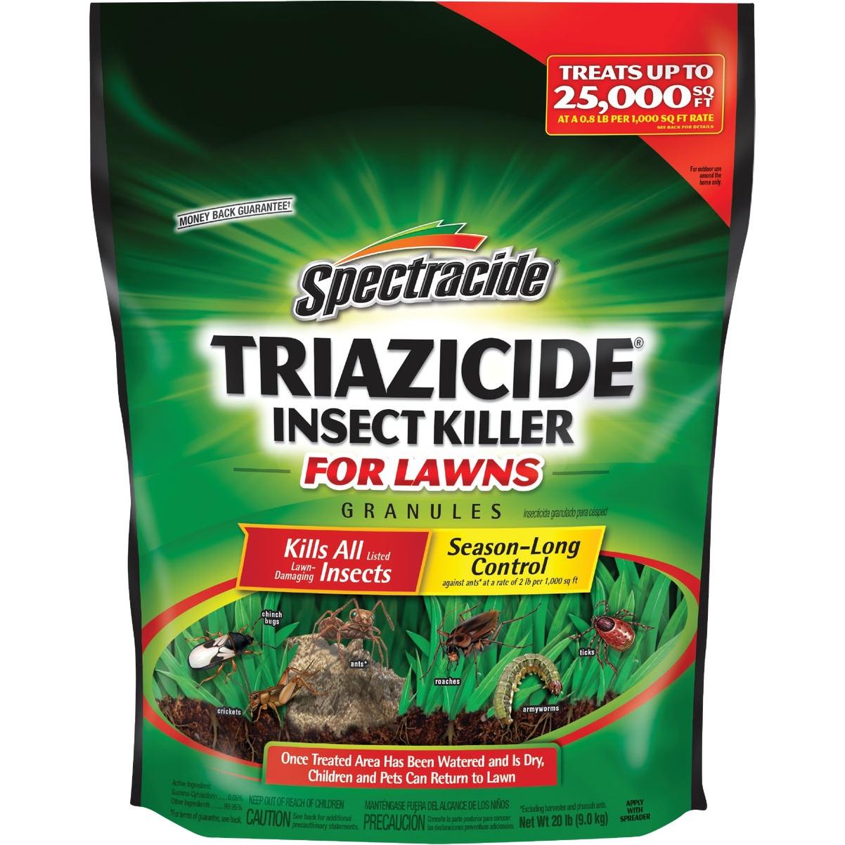 Spectracide Triazicide 20 Lb. Ready To Use Granules Insect Killer For Lawns