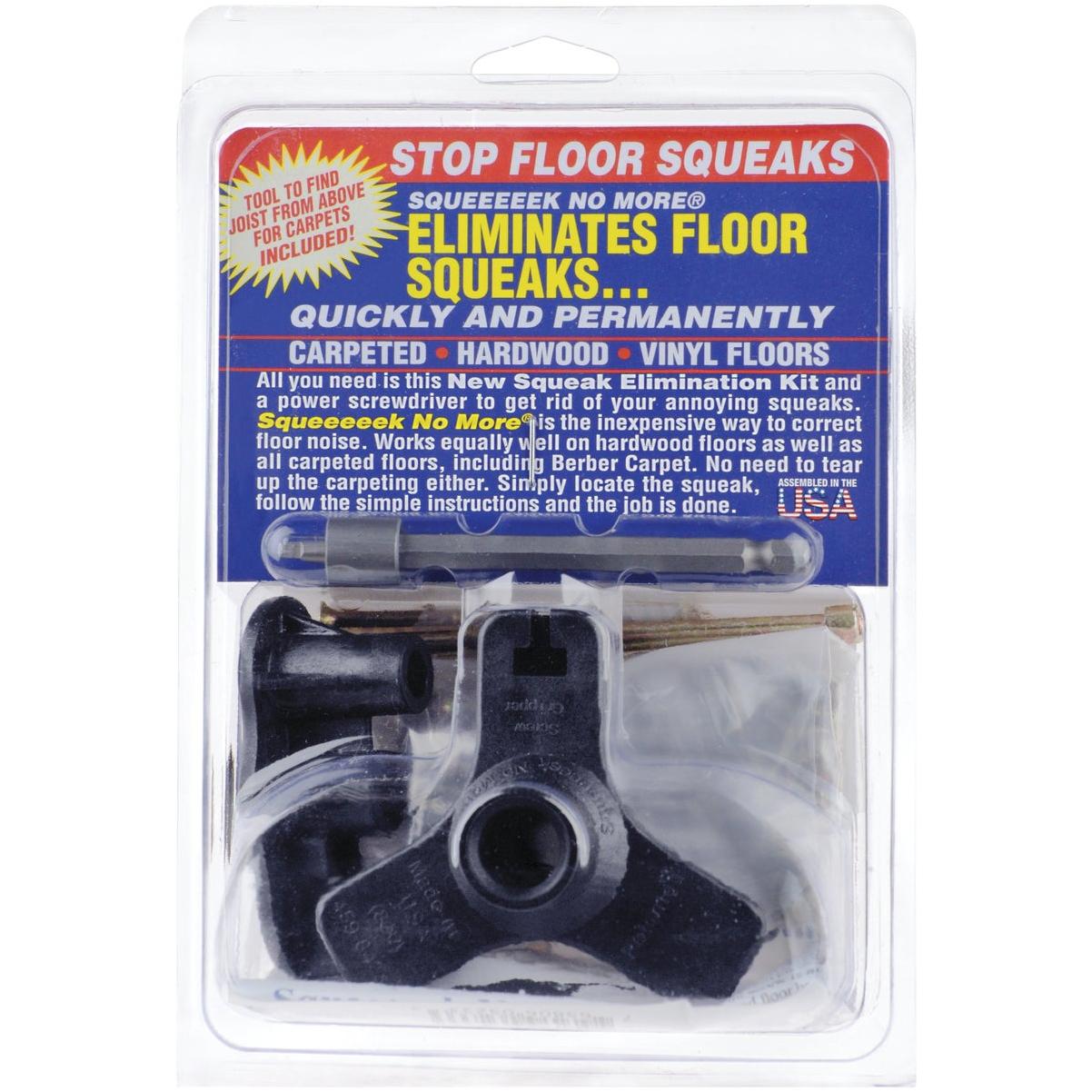 Squeek No More Squeaky Floor Screw Repair Kit
