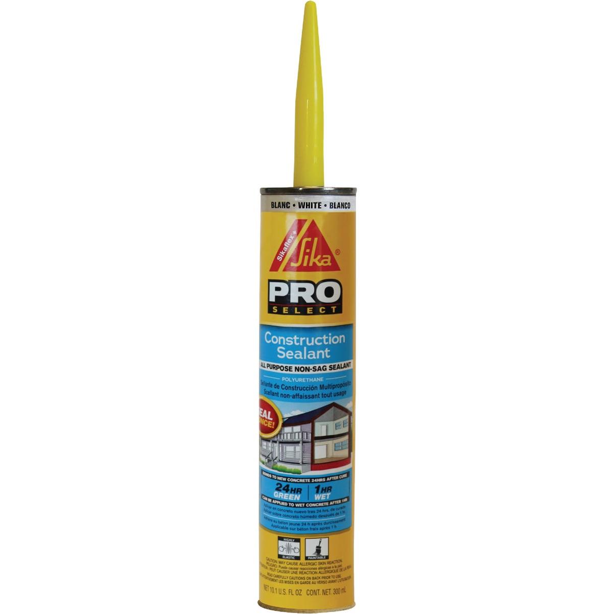 SikaFlex 10.1 Oz. Pro Select Construction Polyurethane Sealant, White